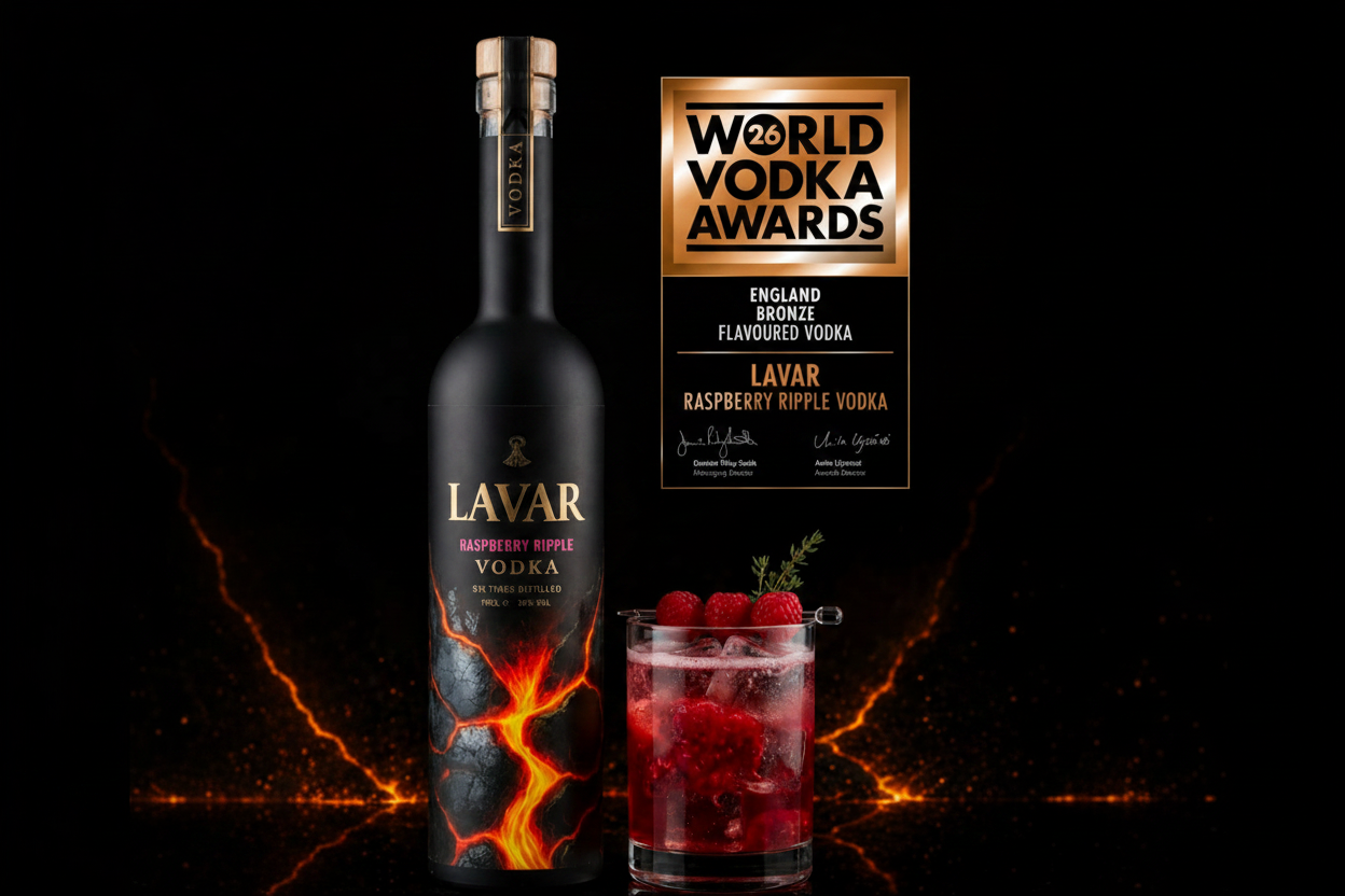 Lavar Ultra Premium Vodka - Raspberry Ripple - 70cl